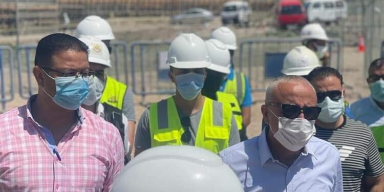 عبد المطلب : يتفقد مشروعات التجمع العمراني بغرب كارفور بالإسكندرية