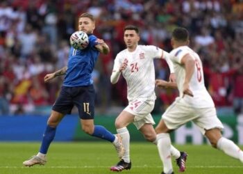 إيطاليا تصعد إلى نهائي كأس الأمم الأوربية على حساب إسبانيا.