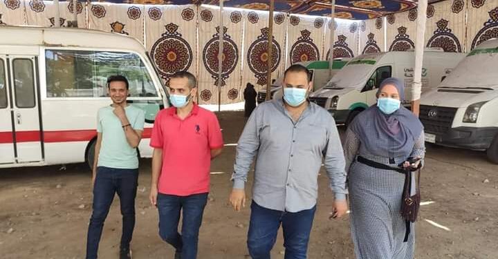 اليوم الأول للقافلة الطبية ضمن مبادرة «حياة كريمة» بالغربية