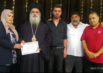 السفيرة فاتن الأشقر تنصيبها سفيرة السلام الدوليه بالقدس