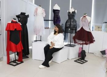 أزياء بروح التفاؤل والأمل بمشروعات التخرج لطلاب الفنون التطبيقية فى جامعة بدر.