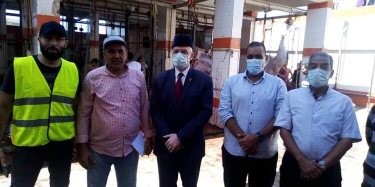 ذبح 1178 أضحية بالمجان في مجازر الغربية خلال أيام عيد الأضحى المبارك.