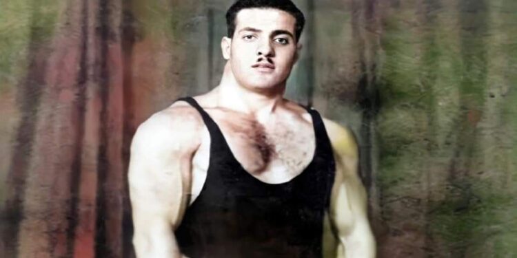 البطل الاوليمبي رباع سيد نصير.