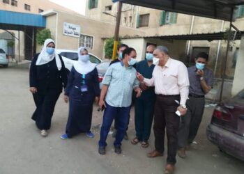 وكيل صحة الغربيه . يشدد على المتابعة والمرور علي مستشفيات المحافظة.