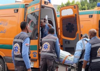 تم العثور علي شخص مطعون بسلاح أبيض بطريق الفيوم القاهرة