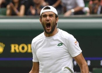 الإيطالي ماتيو بيرتيني المصنف السابع على العالم لأول مرة يصعد لنهائي ويمبلدون