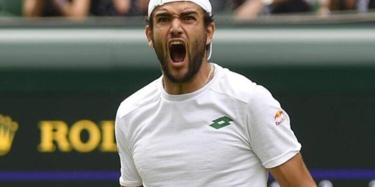 الإيطالي ماتيو بيرتيني المصنف السابع على العالم لأول مرة يصعد لنهائي ويمبلدون