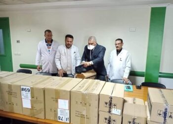 المجتمع المدني بالغربية يدعم القطاع الصحي ضمن مبادرة حياة كريمة