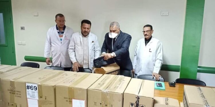 المجتمع المدني بالغربية يدعم القطاع الصحي ضمن مبادرة حياة كريمة