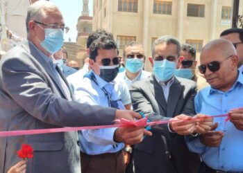 وزير الشباب والرياضة والزراعة ومحافظ الغربية يفتتحون ملعبين بمركز شباب بنا أبوصير بسمنود