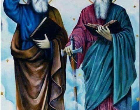 إحتفال الكنيسة القبطية الأرثوذكسية بعيد الرسل