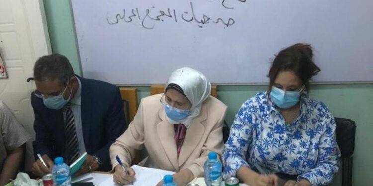 جامعة حلوان تنظم حوارًا مجتمعيا مع ممثلى قيادات جمعيات المجتمع المدنى