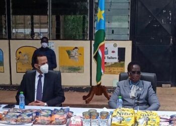 السفير المصري لدى جنوب السودان يُسلم مساعدات إغاثية مقدمة من الوكالة المصرية