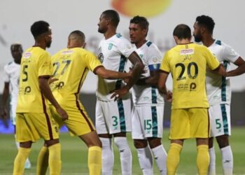 الحزم يتعادل مع الأهلي في دوري كأس الأمير محمد بن سلمان السعودي