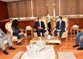 محافظ الغربية يستقبل سفير إندونيسيا بديوان عام المحافظة