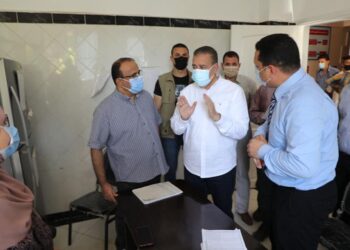محافظ المنوفية يتفقد مستشفى منوف العام وأعمال تطوير حميات منوف الجديدة