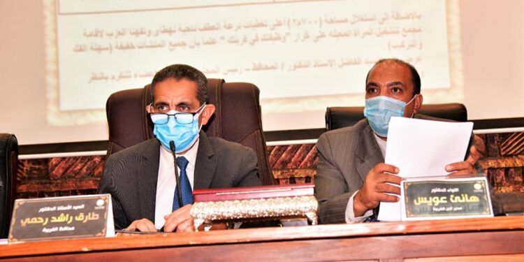 تخصيص 75 قطعة أرض لمشروعات حياة كريمة و21 موقع لإنشاء أسواق ومواقف منظمة بزفتى بالغربيه