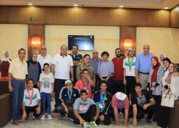 المهندسة امل مبدى في ضيافة نادى الجياد وذوي الهمم