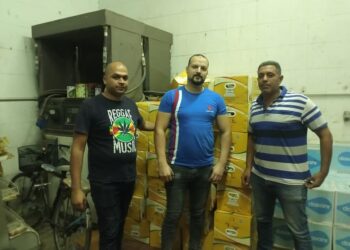 تموين الغربية يضبط كميات كبيرة من المواد الغذائية المنتهية الصلاحية بأسواق كفر الزيات