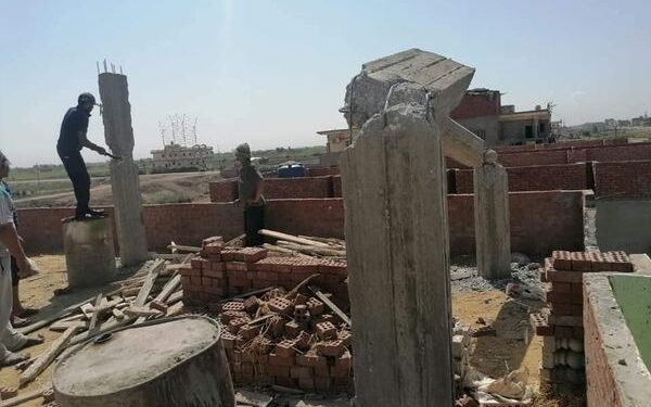 إزالة مخالفة بمنطقة