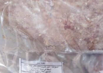 ضبط 474 كيلو لحوم غير صالحة بمصنع ناحية شارع الامبابى حى تان طنطا