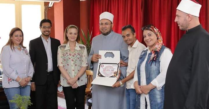 فريق حكاية وطن يقدم التهنئة لفضيلة الشيخ إبراهيم الجمل