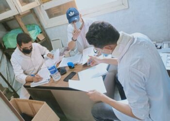 الكشف على 1050 مواطن في قافلة طبية ضمن مبادرة «حياة كريمة» بالغربية.