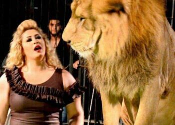 لوبا الحلو :ملكه تتربع علي عرش تدريب الحيوانات المفترسه في مصر والوطن العربي ولقبني جمهوري بالمرأة الحديديه.