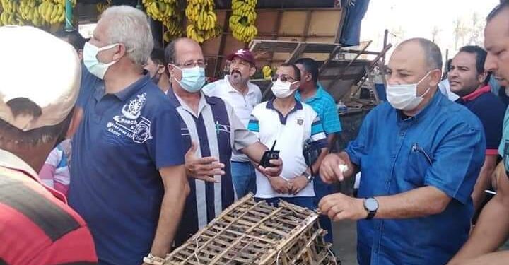 حملة مكبره للتفتيش على المحال العامة والصيدليات والتاكد من الاجراءات الاحترازية بحى العامرية ثان.