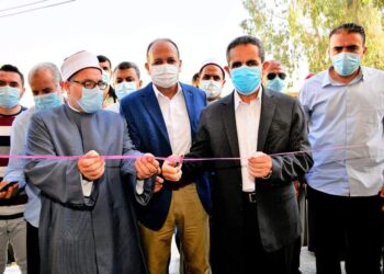 محافظ الغربية يفتتح مسجدين بمركز طنطا بتكلفة ٤.٥ مليون جنيه.