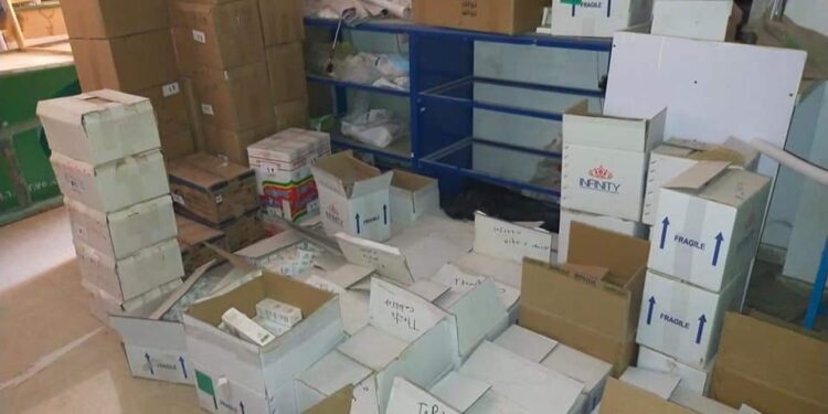 حملات على سوق الدواء وأماكن تخزبن الأدوية والمستلزمات.