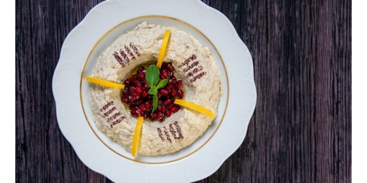 سلطة الباذنجان المتبلة