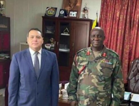 السفير المصري في مالاوي يلتقي برئيس أركان القوات المسلحة المالاوية