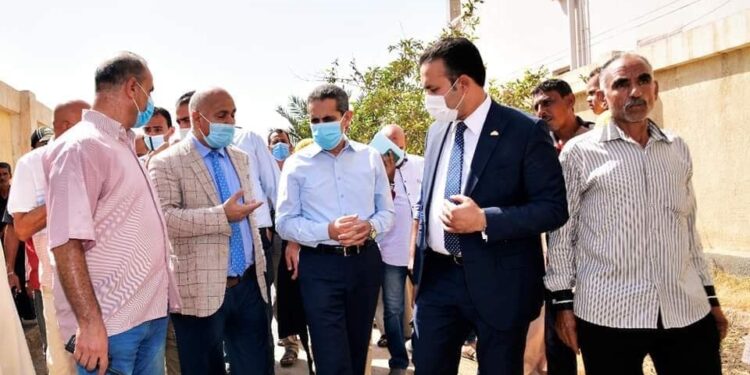 جولة تفقدية صباحية لمحافظ الغربية بقرية بشبيش مركز المحلة