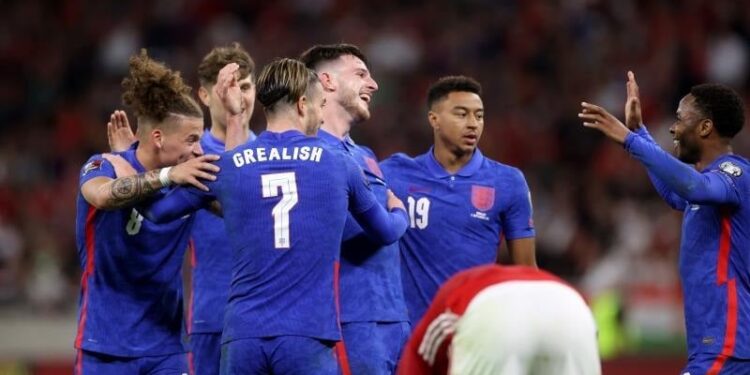 إنجلترا تقسو على المجر برباعية نظيفة في تصفيات كأس العالم