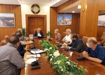 الغضبان : نسعى للأرتقاء بالقطاع الزراعى داخل سهل الطينة بشرق بورسعيد