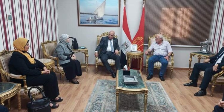 الغضبان : يلتقي رئيس قطاع الحسابات والمديريات بوزارة المالية.