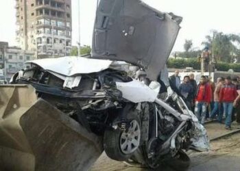 عامل يلقي مصرعه دهسا أثر حادث أصطدام سيارة ملاكي بقطار بقنا