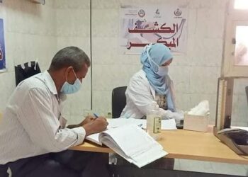 الكشف على 1036 مواطن