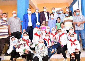 افتتاح مدرسة اللواء