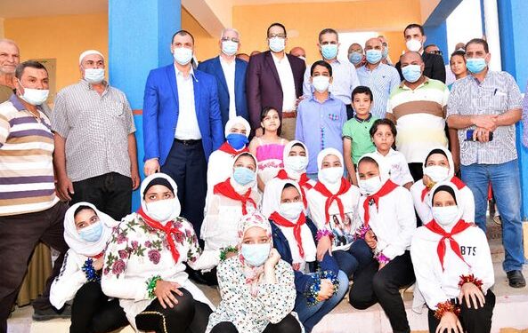 افتتاح مدرسة اللواء