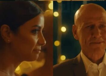 فى عيونه دمعة