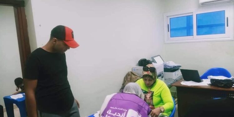 لليوم الثانى على التوالى مراكز التطعيم الجديدة تشهد إقبال المواطنين  للحصول على لقاح كورونا ببورسعيد