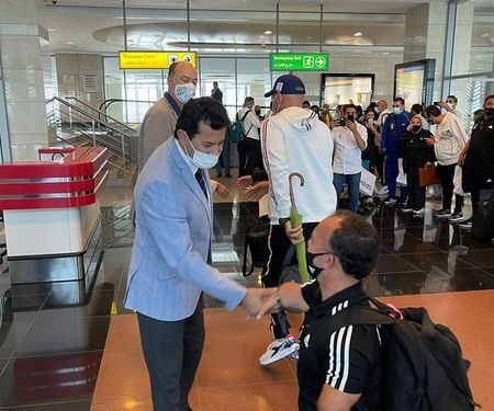 صبحي يستقبل