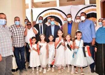 افتتاح مدرستين بكفر الزيات