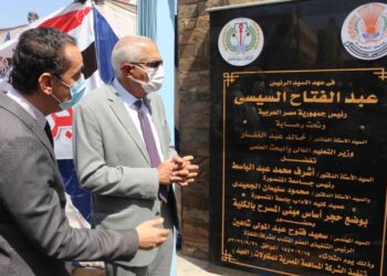 وضع حجر الأساس للمرحلة الثالثة لاستكمال انشاءات مبنى كلية الآداب الجديد