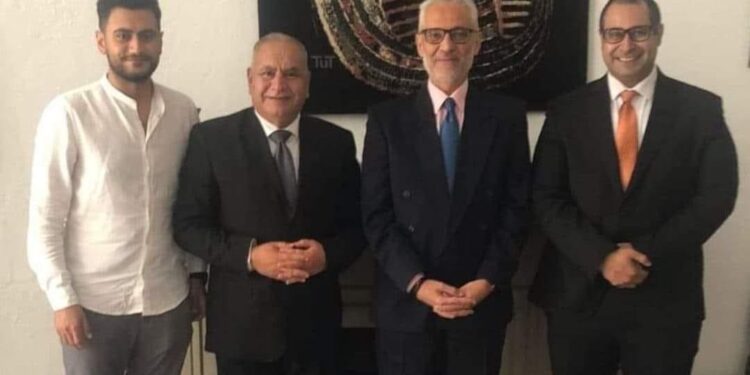 السفير مؤيد الضلعى سفير مصر برومانيا ومولدفيا الجديد يلقى ترحيبا من المصريين برومانيا