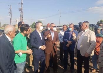 محافظ كفر الشيخ يشرف على تسليم ١٨٥ فدان للهيئة الهندسة للفوات المسلحه.