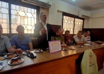 حفل تكريم مدير الرقابة والمتابعة بمجلس مدينة المحمودية لبلوغه السن القانونية للمعاش.