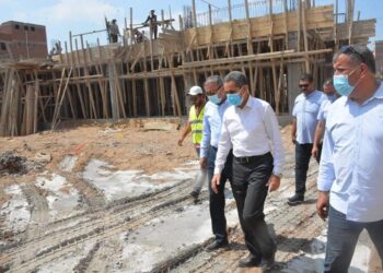جولة مسائية لمحافظ الغربية لتفقد عدد من المشروعات بمدينة طنطا